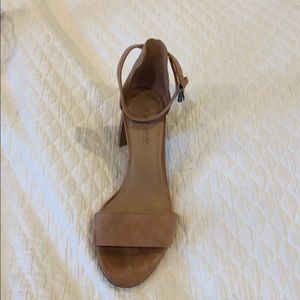Madewell blush pink heels